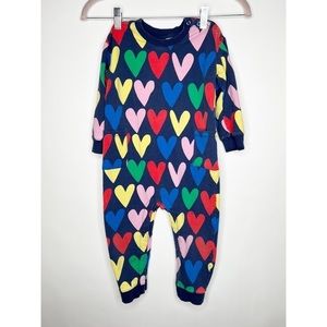 Toddler Girl Clothes Bundle Hearts Dress onesie Hanna Andersson